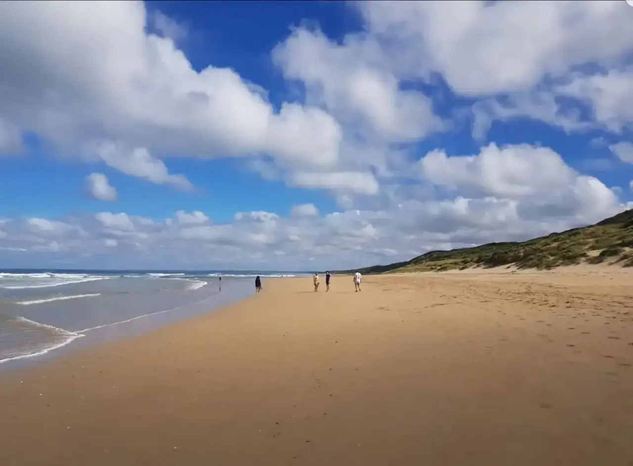 Ocean Blue — Venus Bay beach