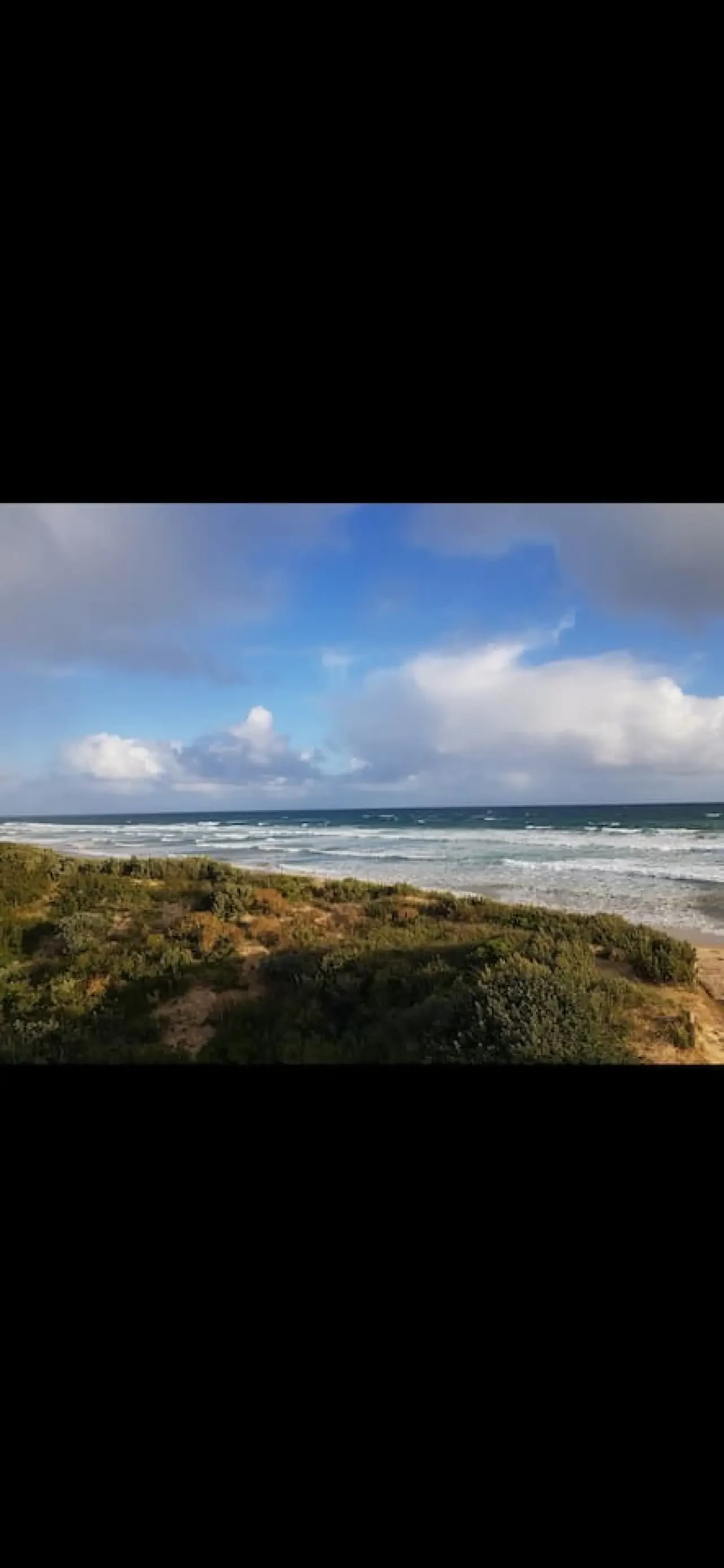 Ocean Blue — Venus Bay beach with coastal dunes and surf