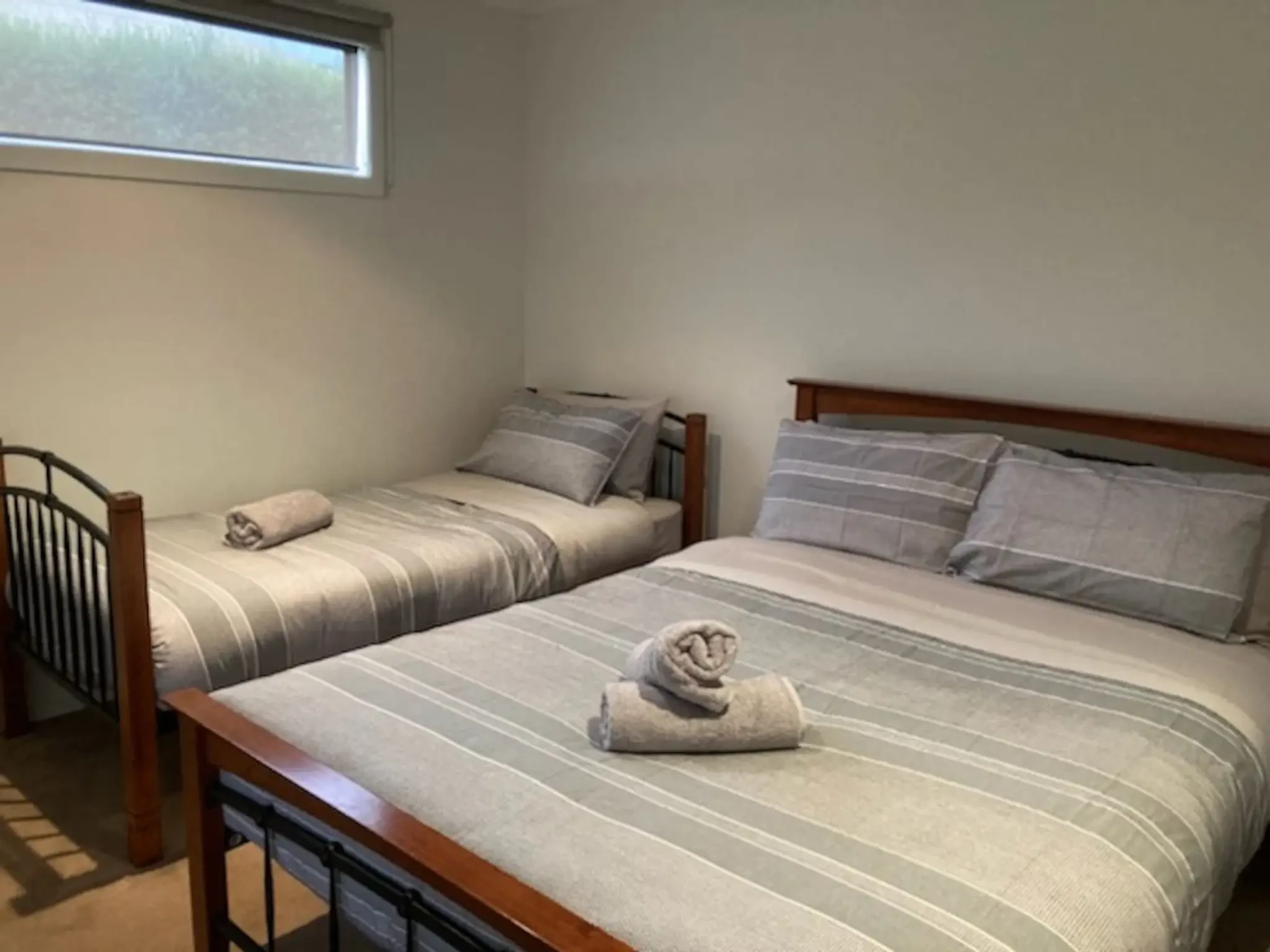Venus Haven bedroom with double and single beds