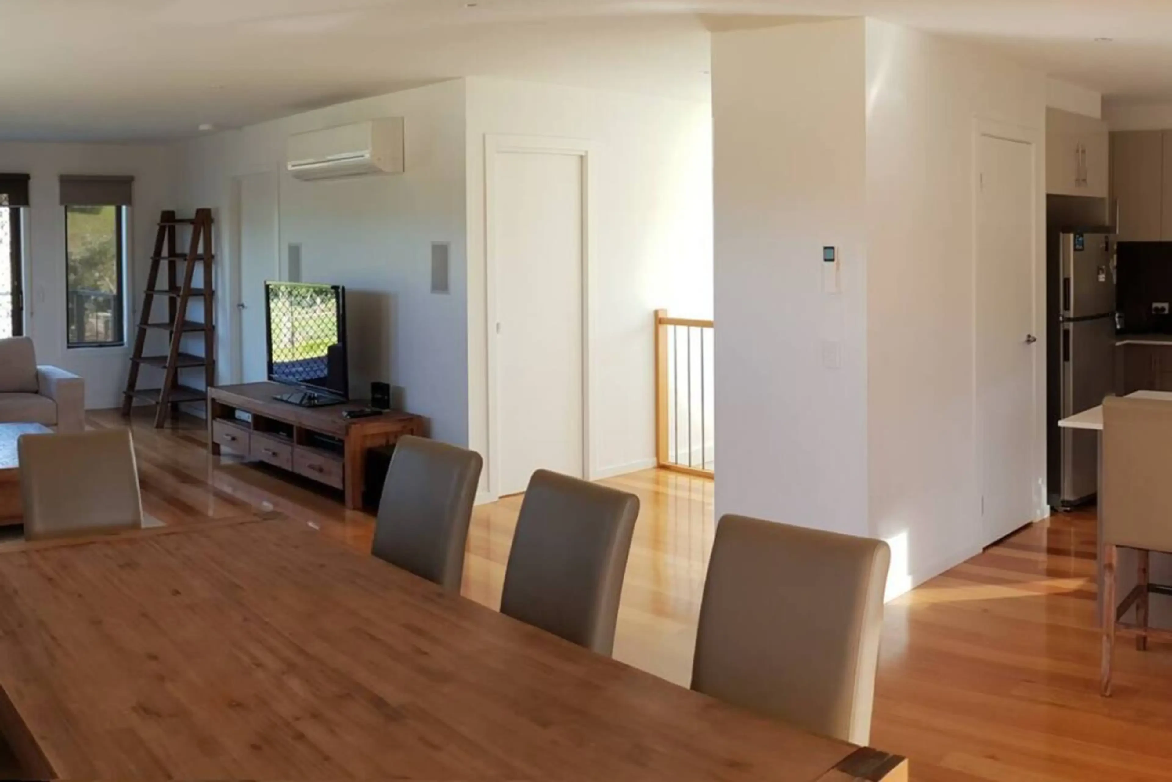 Venus Haven open-plan living and dining area