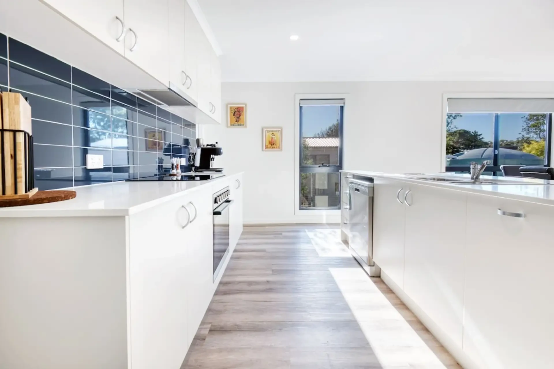 Cooinda Retreat kitchen wide view