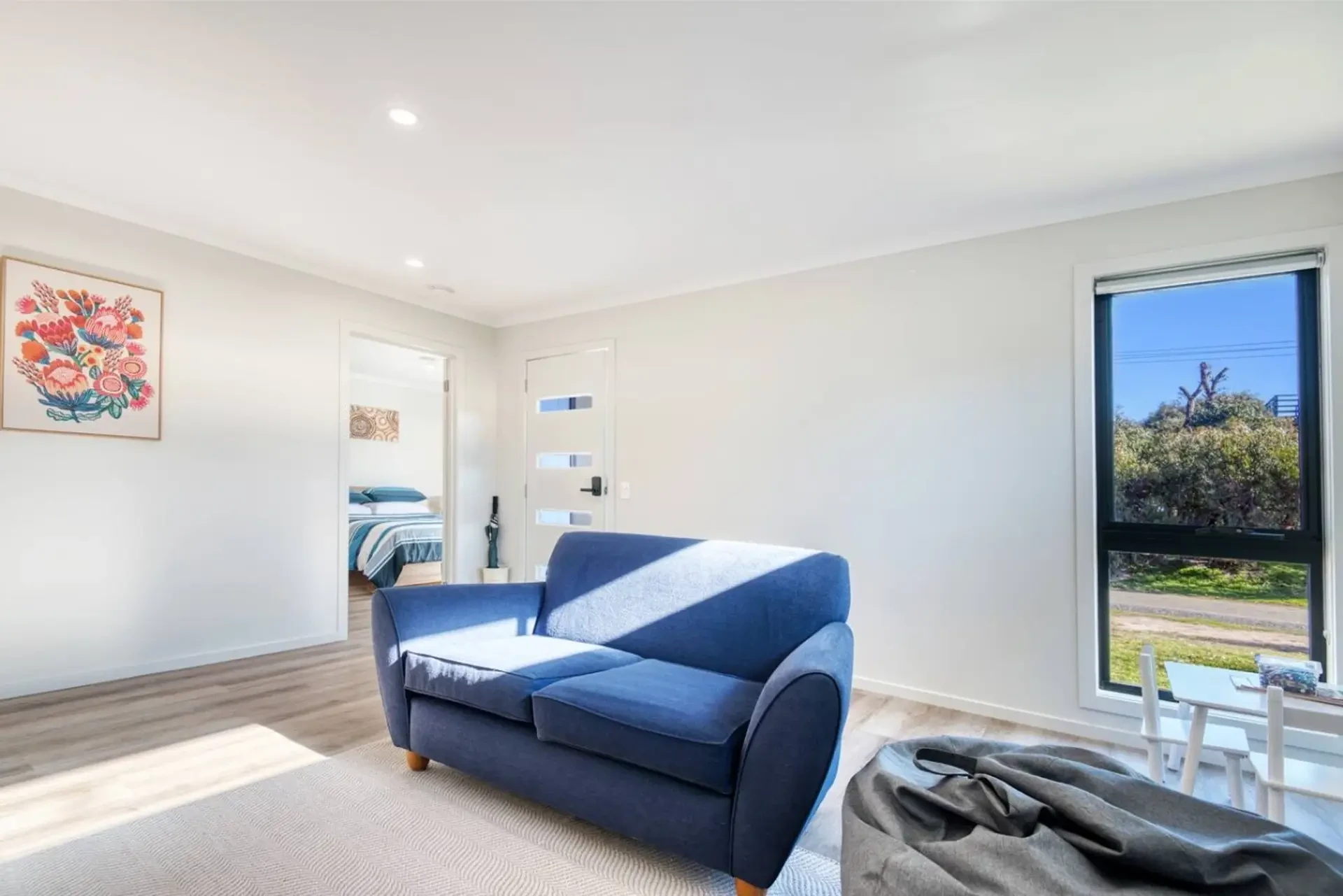 Cooinda Retreat bathroom with glass shower